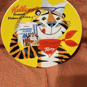 Kelloggs Tony the Tiger Porcelain Plate Set